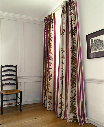 Fabrics: Montfleury, The Interior Library - Interior Designers, Dublin, Ireland.